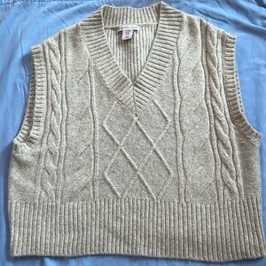 Sincerely Jules cropped sweater vest